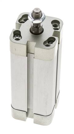 ISO 21287 Compact Double Acting Cylinder 25-60mm - Magnetic - Male Rod