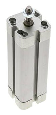 ISO 21287 Compact Double Acting Cylinder 25-80mm - Magnetic - Male Rod