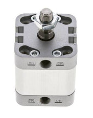 ISO 21287 Compact Double Acting Cylinder 32-15mm - Magnetic - Male Rod