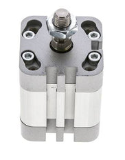 ISO 21287 Compact Double Acting Cylinder 32-15mm - Magnetic - Male Rod
