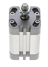 ISO 21287 Compact Double Acting Cylinder 32-30mm - Magnetic - Male Rod