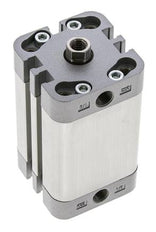 ISO 21287 Compact Double Acting Cylinder 32-40mm - Magnetic