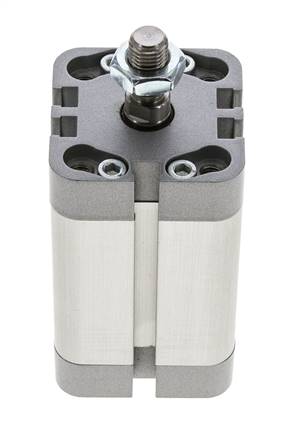 ISO 21287 Compact Double Acting Cylinder 32-40mm - Magnetic - Male Rod
