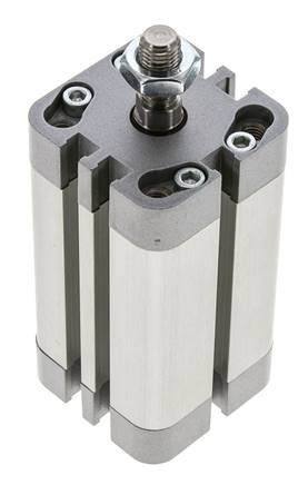 ISO 21287 Compact Double Acting Cylinder 32-50mm - Magnetic - Male Rod
