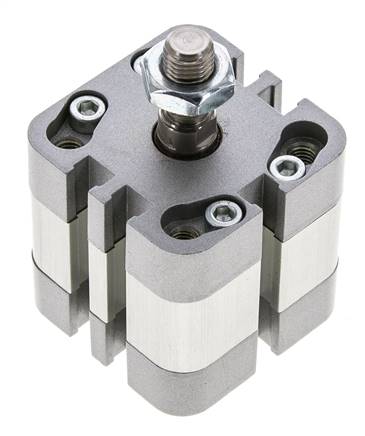 ISO 21287 Compact Double Acting Cylinder 32-5mm - Magnetic - Male Rod