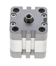 ISO 21287 Compact Double Acting Cylinder 40-10mm - Magnetic