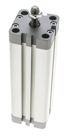 ISO 21287 Compact Double Acting Cylinder 40-125mm - Magnetic - Male Rod