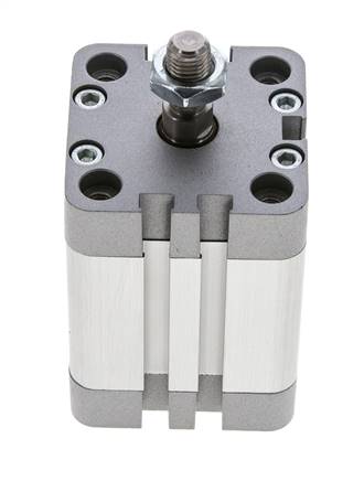 ISO 21287 Compact Double Acting Cylinder 40-40mm - Magnetic