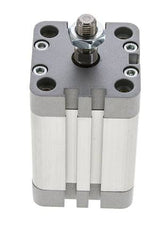 ISO 21287 Compact Double Acting Cylinder 40-40mm - Magnetic - Male Rod