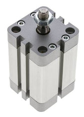 ISO 21287 Compact Double Acting Cylinder 40-40mm - Magnetic - Male Rod