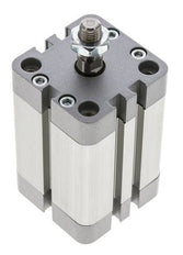 ISO 21287 Compact Double Acting Cylinder 40-40mm - Magnetic - Male Rod