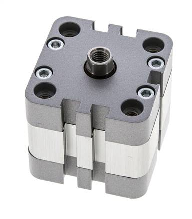 ISO 21287 Compact Double Acting Cylinder 40-5mm - Magnetic