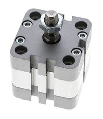 ISO 21287 Compact Double Acting Cylinder 40-5mm - Magnetic - Male Rod