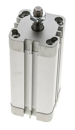 ISO 21287 Compact Double Acting Cylinder 40-80mm - Magnetic - Male Rod