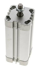 ISO 21287 Compact Double Acting Cylinder 40-80mm - Magnetic - Male Rod