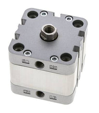 ISO 21287 Compact Double Acting Cylinder 50-15mm - Magnetic