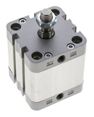 ISO 21287 Compact Double Acting Cylinder 50-30mm - Magnetic - Male Rod