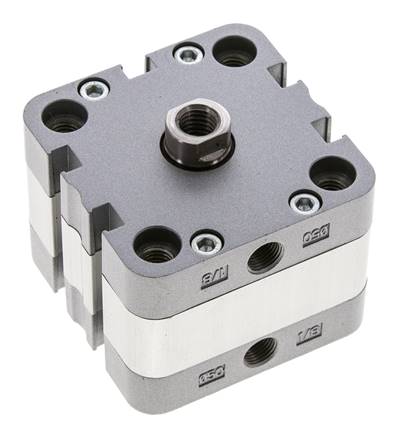 ISO 21287 Compact Double Acting Cylinder 50-5mm - Magnetic