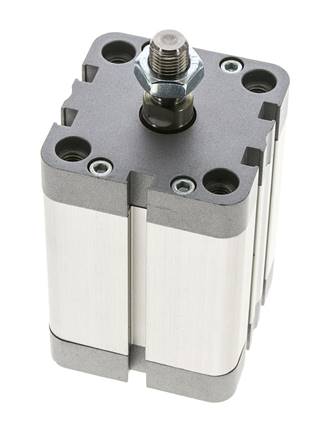 ISO 21287 Compact Double Acting Cylinder 50-50mm - Magnetic - Male Rod