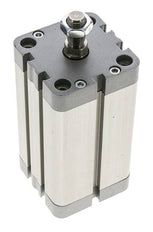 ISO 21287 Compact Double Acting Cylinder 50-80mm - Magnetic - Male Rod