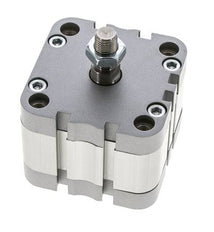 ISO 21287 Compact Double Acting Cylinder 63-10mm - Magnetic - Male Rod