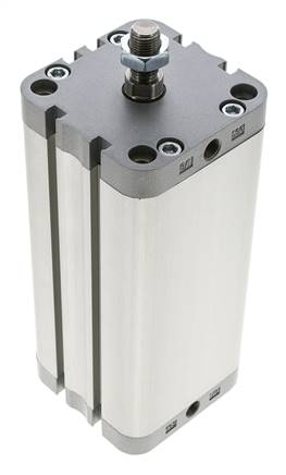 ISO 21287 Compact Double Acting Cylinder 63-125mm - Magnetic - Male Rod