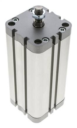 ISO 21287 Compact Double Acting Cylinder 63-125mm - Magnetic - Male Rod