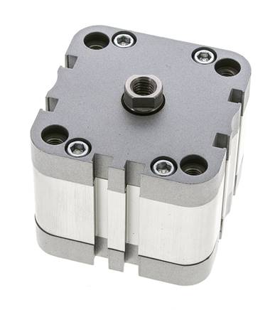 ISO 21287 Compact Double Acting Cylinder 63-15mm - Magnetic