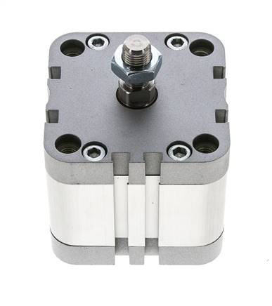 ISO 21287 Compact Double Acting Cylinder 63-20mm - Magnetic - Male Rod