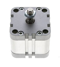 ISO 21287 Compact Double Acting Cylinder 63-20mm - Magnetic - Male Rod