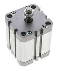 ISO 21287 Compact Double Acting Cylinder 63-40mm - Magnetic - Male Rod