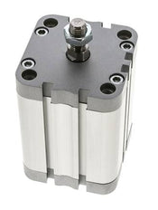 ISO 21287 Compact Double Acting Cylinder 63-60mm - Magnetic - Male Rod