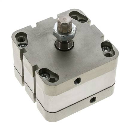 ISO 21287 Compact Double Acting Cylinder 80-10mm - Magnetic - Male Rod