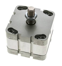 ISO 21287 Compact Double Acting Cylinder 80-15mm - Magnetic - Male Rod