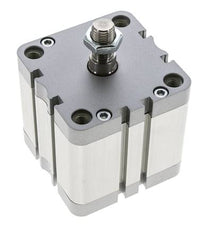 ISO 21287 Compact Double Acting Cylinder 80-40mm - Magnetic - Male Rod