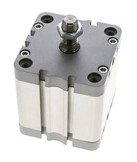 ISO 21287 Compact Double Acting Cylinder 80-50mm - Magnetic - Male Rod