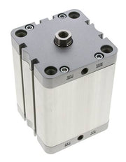 ISO 21287 Compact Double Acting Cylinder 80-80mm - Magnetic