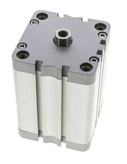 ISO 21287 Compact Double Acting Cylinder 80-80mm - Magnetic
