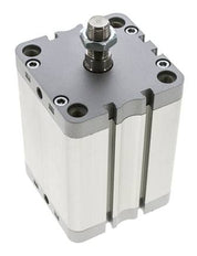 ISO 21287 Compact Double Acting Cylinder 80-80mm - Magnetic - Male Rod