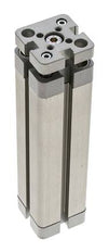 ISO 21287 Compact Double Acting Cylinder 20-100mm - Magnetic - Non-Rotating