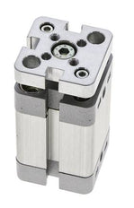 ISO 21287 Compact Double Acting Cylinder 20-20mm - Magnetic - Non-Rotating