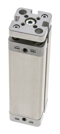 ISO 21287 Compact Double Acting Cylinder 20-80mm - Magnetic - Non-Rotating