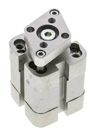 ISO 21287 Compact Double Acting Cylinder 25-10mm - Magnetic - Non-Rotating