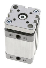 ISO 21287 Compact Double Acting Cylinder 40-30mm - Magnetic - Non-Rotating