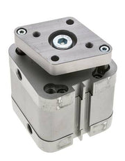 ISO 21287 Compact Double Acting Cylinder 50-20mm - Magnetic - Non-Rotating