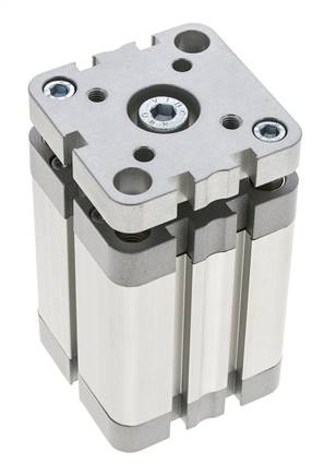 ISO 21287 Compact Double Acting Cylinder 50-50mm - Magnetic - Non-Rotating