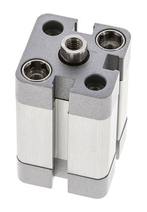ISO 21287 Compact Single Acting Cylinder 20-20mm - Magnetic