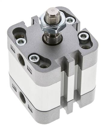 ISO 21287 Compact Single Acting Cylinder 32-10mm - Magnetic - Male Rod
