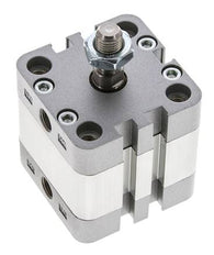 ISO 21287 Compact Single Acting Cylinder 40-10mm - Magnetic - Male Rod