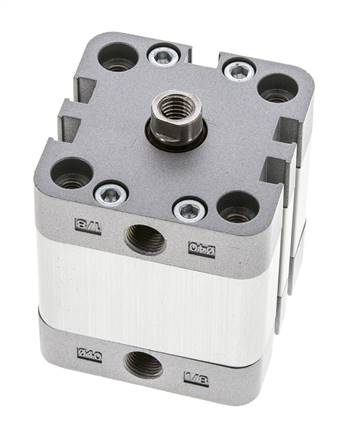 ISO 21287 Compact Single Acting Cylinder 40-15mm - Magnetic